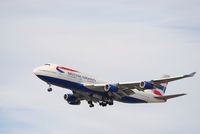 G-CIVC @ EGLL - Landing Rwy 27R (Taken from Hatton Cross)