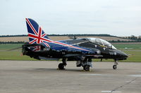 XX307 @ EGSU - 2. XX307 - BAE Systems Hawk T1 at The Duxford Air Show Sep 09 - by Eric.Fishwick
