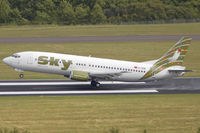 TC-SKM @ EDDR - SKY B737-400 departing EDDR destination Antalya - by FBE