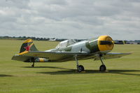 G-JYAK @ EGSU - 3. G-JYAK (Team Aerostars) at The Duxford Air Show Sep 09 - by Eric.Fishwick