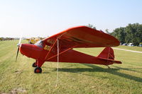N9809M @ IA27 - Taylorcraft BC12-D1 - by Mark Pasqualino