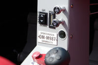 OM-M987 @ EGBK - Data plate off SportCruiser demonstrater - by Terry Fletcher