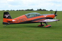 G-ZXCL @ EGBK - One of four based Extra 300/L s of the Air Display Team - by Terry Fletcher
