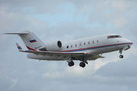 RA-67222 @ EGGW - Russian Challenger climbs out of Luton - by Terry Fletcher