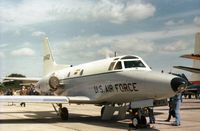 62-4462 @ GREENHAM - Sabreliner of Wiesbaden's 7101st Air Base Wing at the 1974 Intnl Air Tattoo at RAF Greenham Common. - by Peter Nicholson