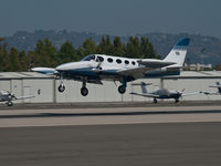 N4674N @ KSMO - N4674N arriving on RWY 21 - by Torsten Hoff
