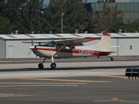 N185RB @ KSMO - N185RB arriving on RWY 21 - by Torsten Hoff