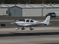 N246TJ @ KSMO - N246TJ arriving on RWY 21 - by Torsten Hoff