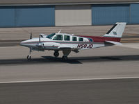 N58JD @ KSMO - N58JD arriving on RWY 21 - by Torsten Hoff