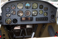 N902DG @ W96 - Cockpit panel of Vans RV-8 N902DG.