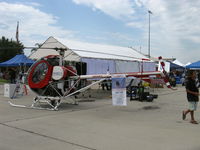 N80663 @ CMA - Hughes 269B oif Rotor F/X, Lycoming HIO-360-A1A 180 Hp - by Doug Robertson