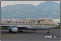 HZ-AIY @ VHHH - Saudi Arabian Airlines