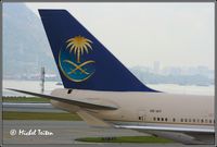HZ-AIY @ VHHH - Saudi Arabian Airlines - by Michel Teiten ( www.mablehome.com )
