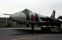 XL392 @ WTN - Another view of the 617 Squadron Vulcan B.2 in the static display at the 1979 Waddington Airshow. - by Peter Nicholson