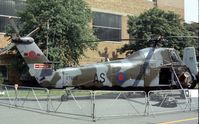 XT668 @ WTN - Wessex HC.2 of 72 Squadron in the static park at the 1979 Waddington Airshow. - by Peter Nicholson