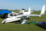 G-KENZ @ EGBK - Visitor to the 2009 Sywell Revival Rally - by Terry Fletcher
