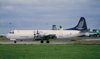 G-FIJV @ EIDW - Departing off Rwy 28 (Scanned image)
