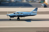 N4897W @ KSMO - Departing SMO. - by Fernando Sedeno