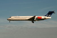 SE-DIP @ EBBR - flight SK593 is descending to rwy 25L