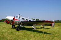 N127ML @ IA27 - At the Antique Airplane Association Fly In - by Glenn E. Chatfield