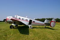 N127ML @ IA27 - At the Antique Airplane Association Fly In - by Glenn E. Chatfield