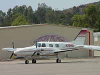 N25ND @ POC - Parked near Howard Aviation - by Helicopterfriend