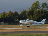 N5328S @ POC - Landing at Brackett - by Helicopterfriend