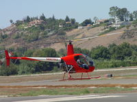 N9076U @ POC - Lifting off - by Helicopterfriend