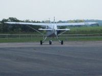 N8536D @ I95 - Departing Kenton, Ohio - by Bob Simmermon