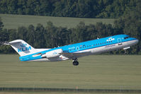 PH-KZD @ LOWW - KLM F70