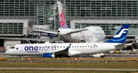 OH-LKN @ EDDF - Finnair -One World- - by Sylvia K.