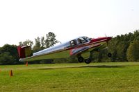 N5186C @ IA27 - At the Antique Airplane Association Fly In, just lifting off on departure - by Glenn E. Chatfield