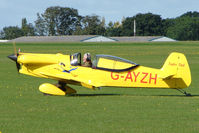 G-AYZH @ EGBK - Visitor to the 2009 Sywell Revival Rally - by Terry Fletcher