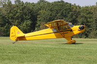 N21821 @ IA27 - Piper J3C-65 - by Mark Pasqualino