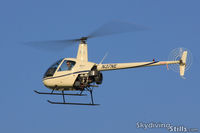 N37NE @ 7B9 - R-22 training at Northeast Helicopters, Ellington, CT - by Dave G