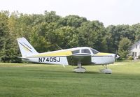 N7405J @ IA27 - Piper PA-28-140 - by Mark Pasqualino