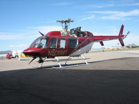 N508MT @ KTUS - Lifeline 1 getting serviced at Med-Trans hangar in Tucson - by Ehud Gavron