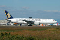 9V-SRE @ RJNA - SQ Star Alliance c/s - by J.Suzuki