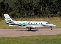 G-SIRS @ EGLF - ROLLING RWY 26. LONDON EXECUTIVE AVIATION LTD - by BIKE PILOT