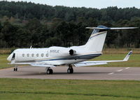 N450JE @ EGLF - MAKING THE TURN AT THE END FO RWY 26 - by BIKE PILOT