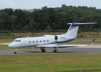 N450JE @ EGLF - MAKING THE TURN AT THE END OF RWY 26 - by BIKE PILOT