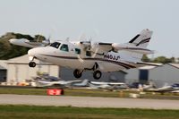 N40JJ @ OSH - Mitsubishi MU-2B-26A, c/n: 383 - by Timothy Aanerud