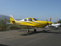 N94PT @ SZP - 2006 Tackabury LANCAIR IV, Continental TSIO-550 350 Hp, Light Speed Engrg. plasma ignition, CS 3-blade prop, retractible gear, glass panel, dual side stick control. The Screaming Yellow Zonker won the EAA Cross-Country Race-AirVenture 2008. - by Doug Robertson