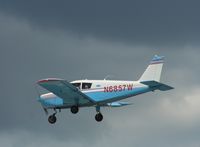 N6857W @ KOSH - Piper PA-28-140 - by Mark Pasqualino