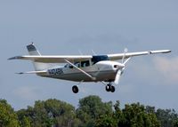 N404BN @ DTN - Landing on 14 at Downtown Shreveport. - by paulp