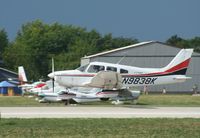 N9838K @ KOSH - Piper PA-28-161 - by Mark Pasqualino