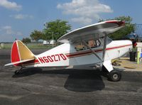 N6027D @ KAXN - Piper PA22/20 Pacer at the fuel pump. - by Kreg Anderson