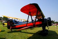 N3976B @ IA27 - At the Antique Airplane Association Fly In. N2S-5 43615 - by Glenn E. Chatfield