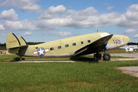 N30N @ PVG - 1942 Lockheed C-60A Lodestar Lady Lode Star N30N of the Commemorative Air Force Ghost Squadron, Old Dominion Squadron. This aircraft sits today without engines and has seen better days. I hope that this aircraft will fly again in the future.