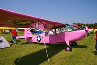 N4008A @ IA27 - At the Antique Airplane Association Fly In. L-16A 47-1095